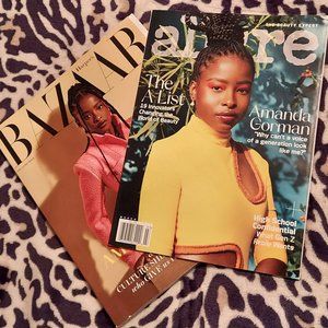 March 2022 Allure Magazine Poet Amanda Gorman Harper's Bazaar September 2022
